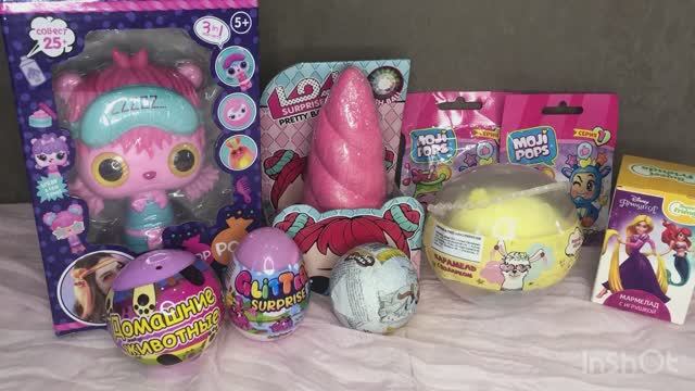 Распаковка необычных Сюрпризов! Mix интересных сюрпризов