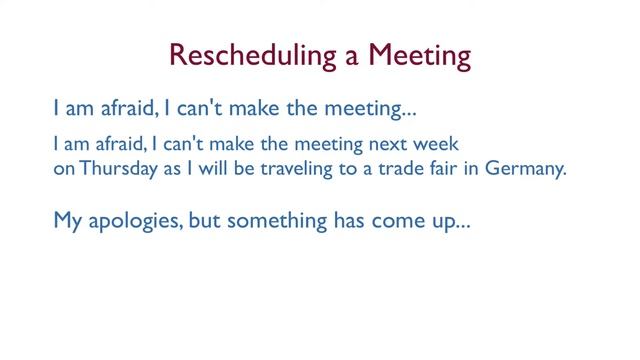 English For Meetings: How To Schedule, Cancel And Reschedule смотреть онлайн