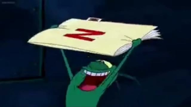 PLANKTON INTIATES PLAN Z
