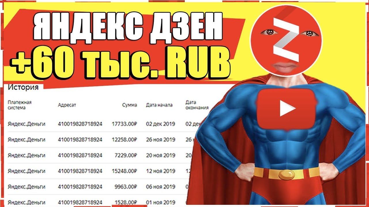 ЗАРАБОТАЛ НА ЯНДЕКС ДЗЕН 60000 РУБЛЕЙ ЗА 30 ДНЕЙ смотреть онлайн
