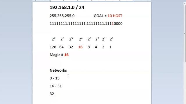 Subnetting Challenge - Test Your Skills! in Cisco CCNA 2: Day 8 of Part 1 смотреть онлайн