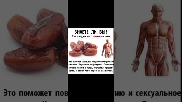 Если съедать по 3 финики в день #здоровье #польза #рекамендация #рекомендации смотреть онлайн