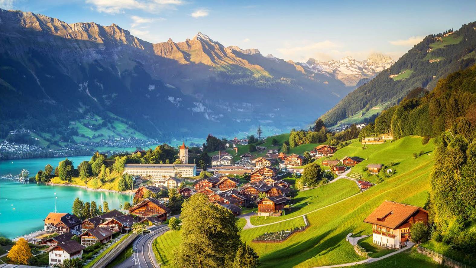 Бриенц, Швейцария пешеходная экскурсия 4K - самая красивая швейцарская деревня | #шариклайф смотреть онлайн