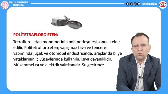 POLİMERLER - 10.SINIF KİMYA - EĞİTİM TOKAT TV смотреть онлайн