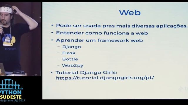 Palestra: Júlio Cesar Melanda - Aprendi Python, e agora? смотреть онлайн