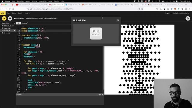 Creative Coding with p5.js: ASCII Blobs смотреть онлайн
