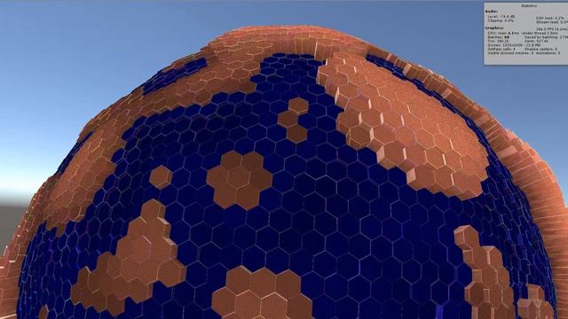 Unity 2020 Procedural HexSphere Planet смотреть онлайн