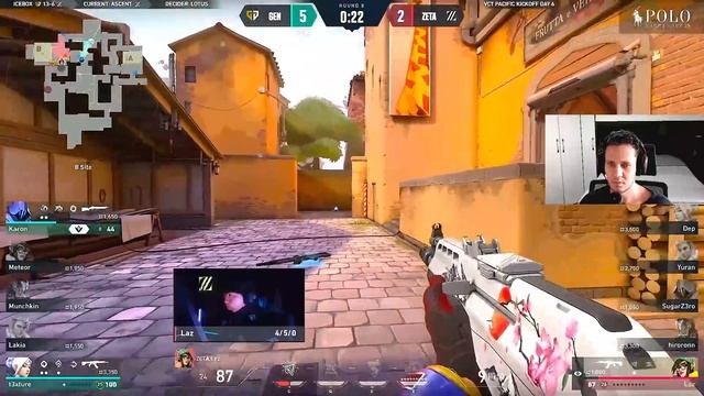 ZETA vs GENG - VCT Pacific Kickoff | VALORANT смотреть онлайн