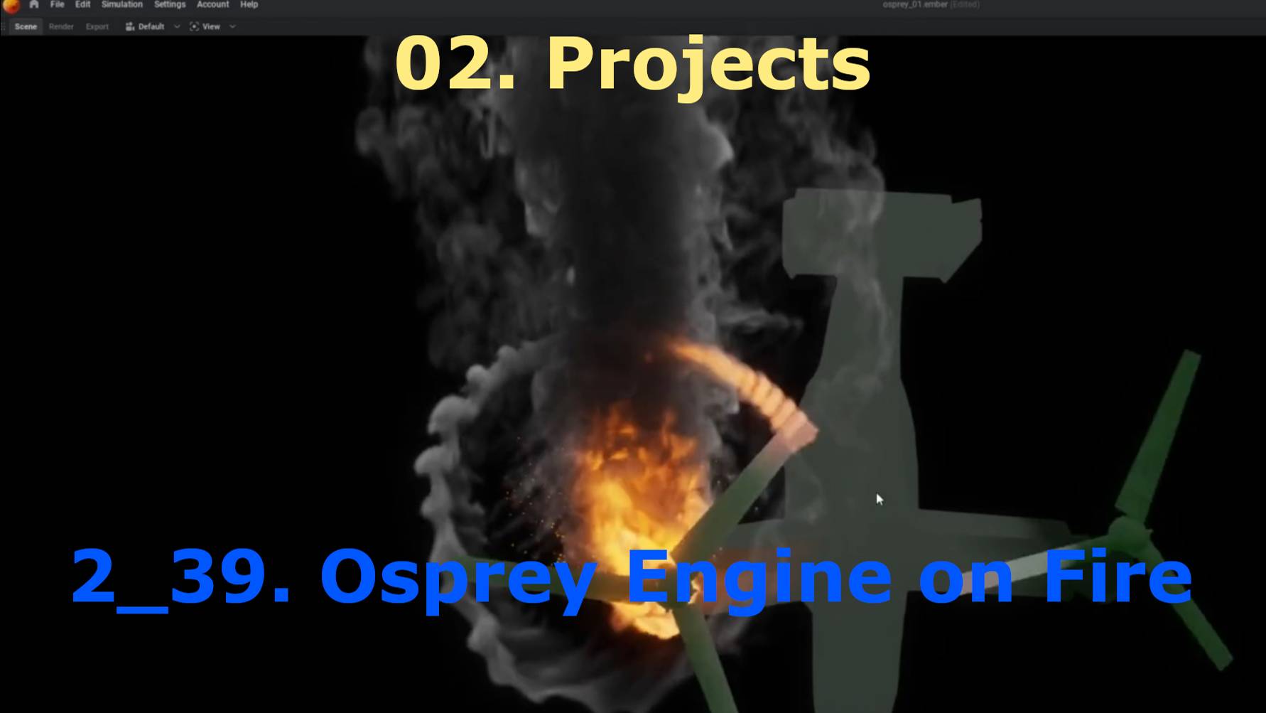 2_39. Osprey Engine on Fire смотреть онлайн