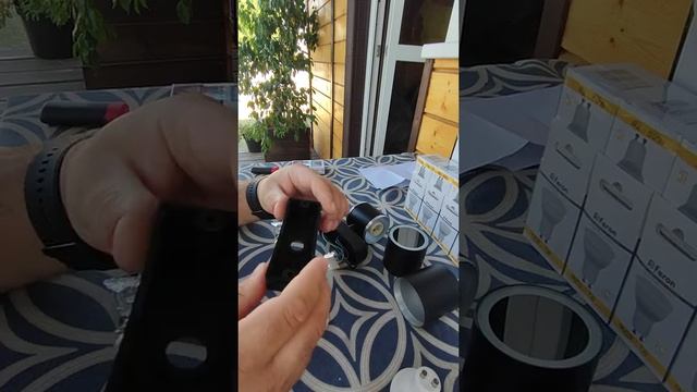 Отзыв №1 ⭐⭐⭐⭐⭐ - Светильник уличный настенный  Бра GU10  Фонарь фасадный IP44 серый Feron DH0704 Бос