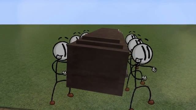 Henry Stickmin Distraction Dance In Minecraft #4 Coffin Meme