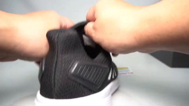 Sepatu Running Adidas Duramo 9 BB7066 Black White Original смотреть онлайн
