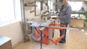 Габаритные размеры круглопильного станка  JIB MJ 10-1600