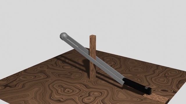 Bhaskar and de Honnecourt's Wheel Animation - (perpetual motion machine) смотреть онлайн