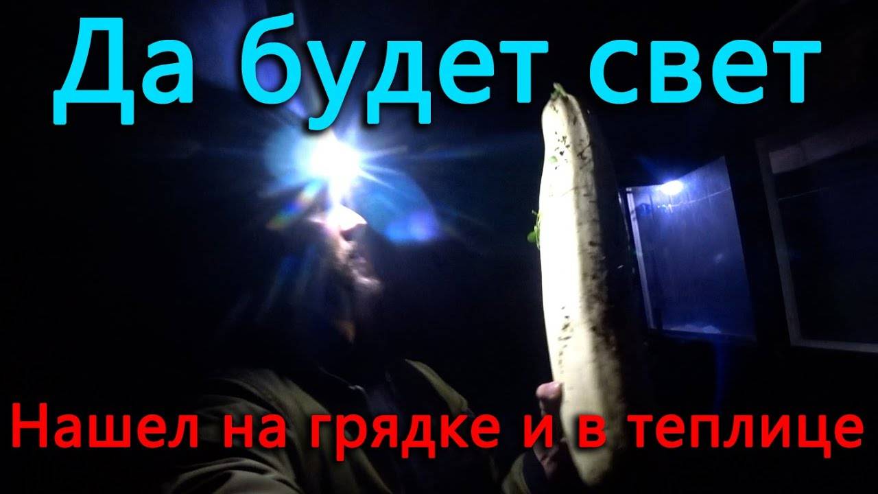 Электрики чинят свет в деревне, а я в доме. У Сережи появился большой кардан, а у нас кабачок. смотреть онлайн