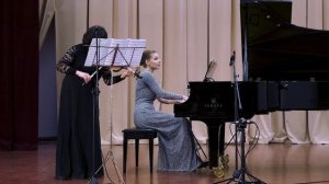 20241211 12.Камиль Сен-Санс. «Пляска смерти» для скрипки и фортепиано. М.Гомулина и О.Подъяпольская