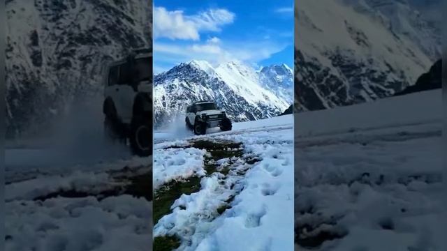 Северная Осетия. Верхний Фиагдон. Снег в мае на высоте 2600. Смотровая Лавочка. ТурбоНИВА смотреть онлайн