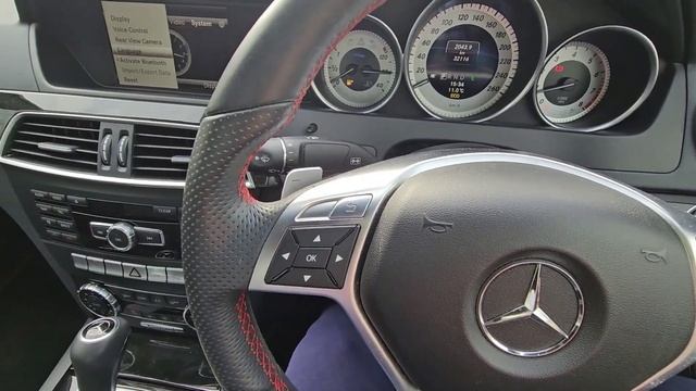 Обзор Mercedes C250 AMG 204 кузов, с пробегом всего 30т.км