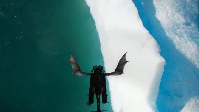 Night Fury Flying Atop The Icebergs | Real Life Cartoon Sighting [S1] смотреть онлайн