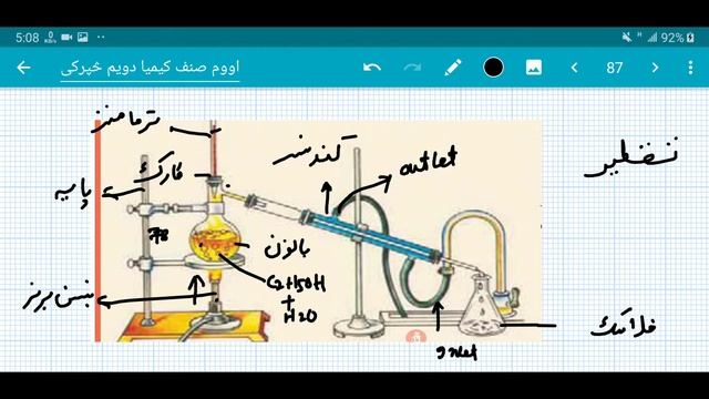 Lecture 32 Chemistry Grade 7th Chapter 2 distillation تقطير عمليه смотреть онлайн