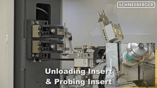 Insert production: Four sides in one clamping on SCHNEEBERGER Sirius NGS смотреть онлайн