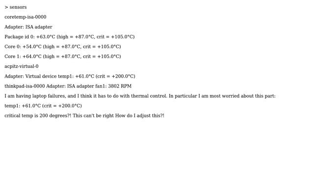 Lenovo T430 temperature issues? Fan control for Linux? смотреть онлайн
