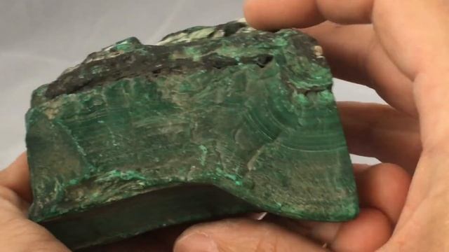 Malachite rough stone, Ural, 850 grams смотреть онлайн