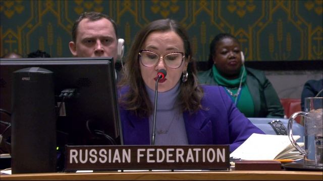 EOV By Dina Gilmutdinova Following The UNSC Vote On A Draft Resolution On Taliban Sanctions