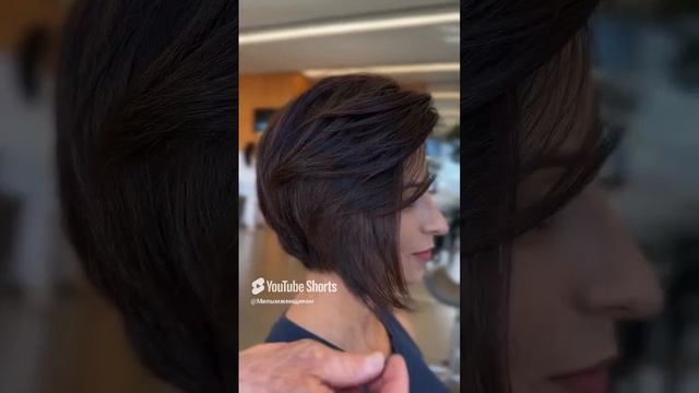 Стрижка Боб для женщин после 50 лет смотреть онлайн