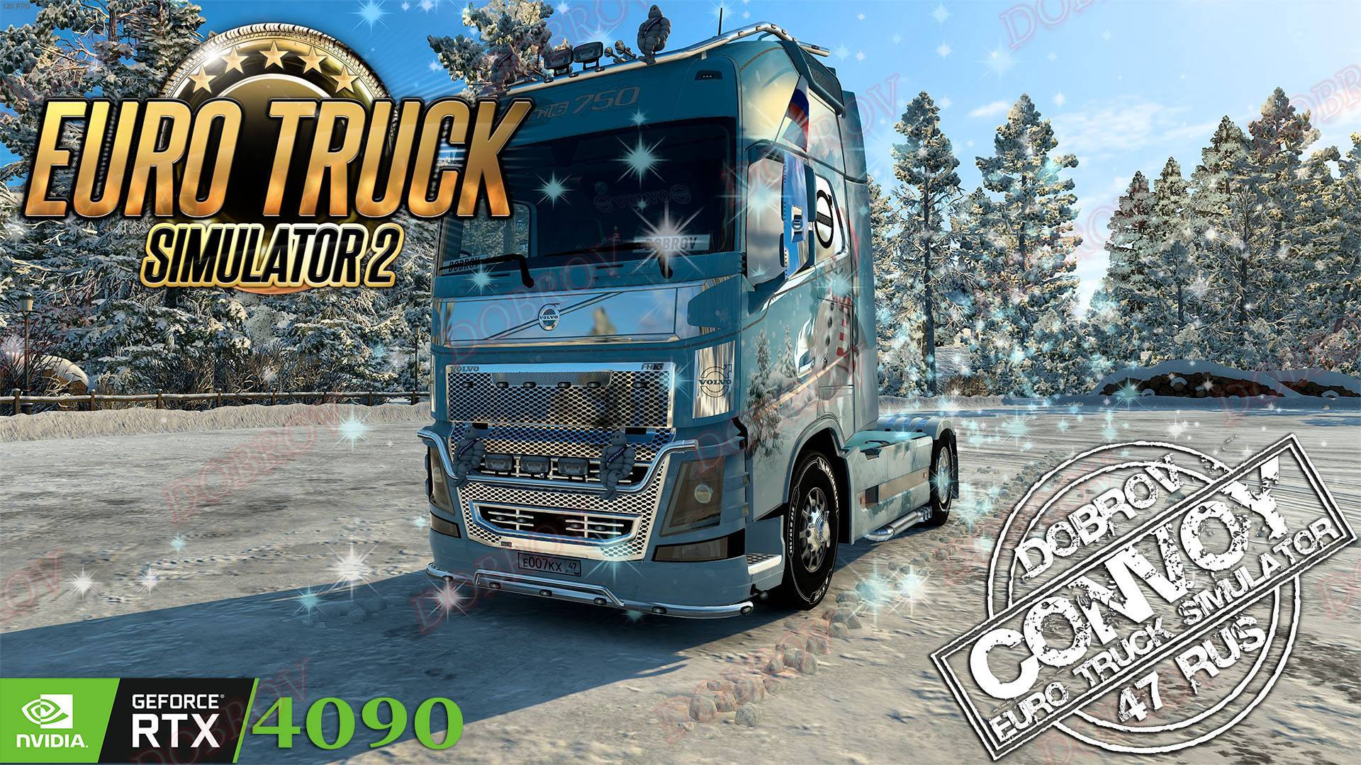 Winterland Event 2024 Euro Truck Simulator 2 смотреть онлайн