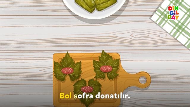 Dingilday (Дингильдай) — Bölüm 31 «Yemekler» (Блюда)