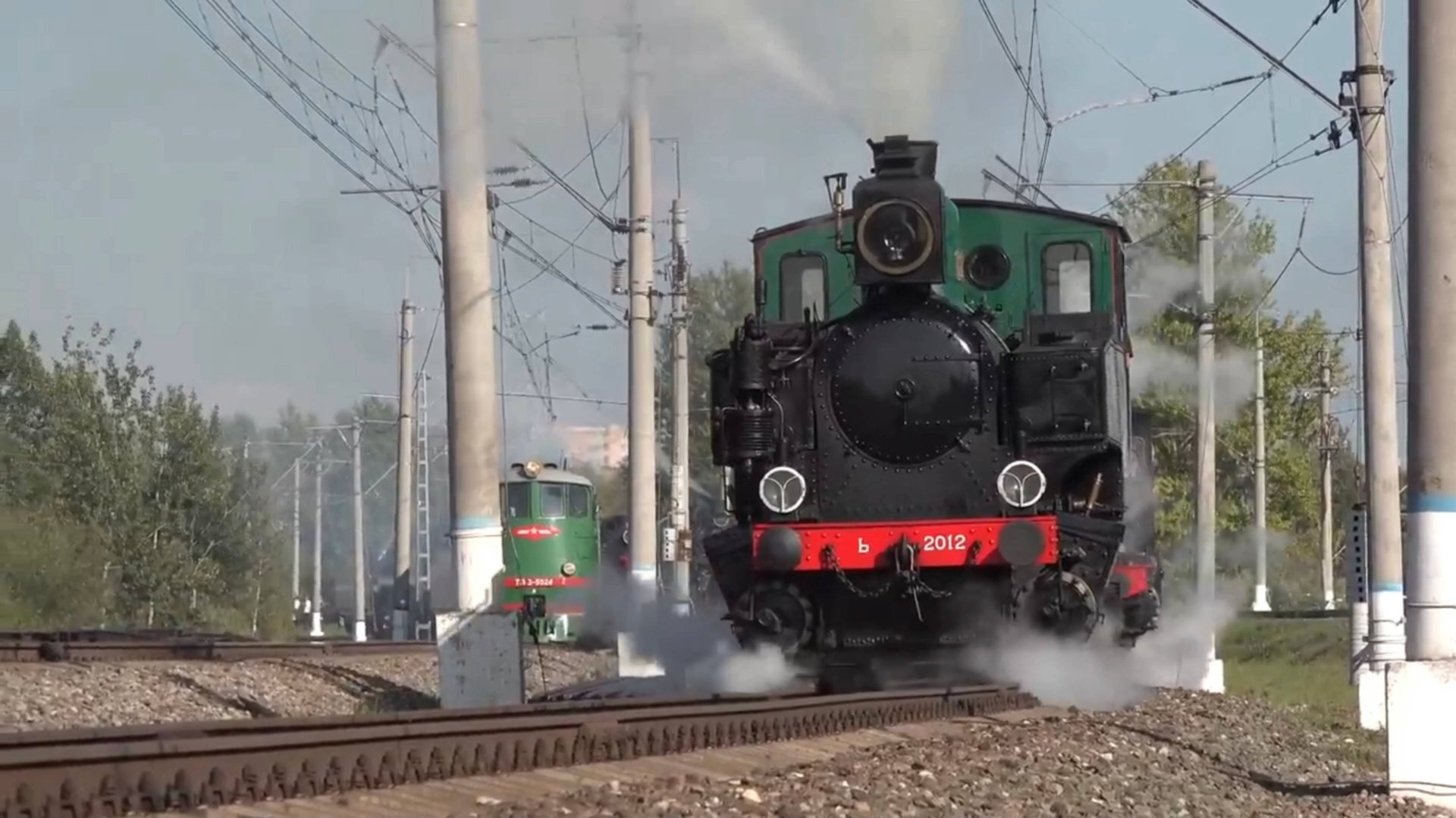 Выставка поездов и паровозов| Интересное детям 🚉 смотреть онлайн