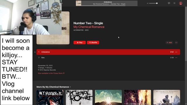THE ADRENALINE IS OVER THE ROOF - Conventional Weapons Album Reaction By My Chemical Romance смотреть онлайн