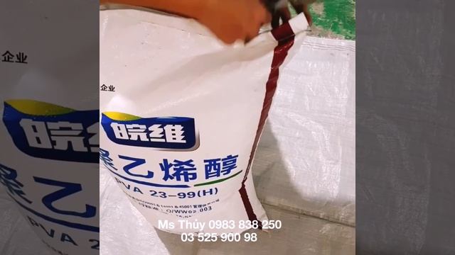 PVA Trung Quốc bao 12.5 Kg nhập khẩu chính hãng, chất lượng tốt nhất смотреть онлайн