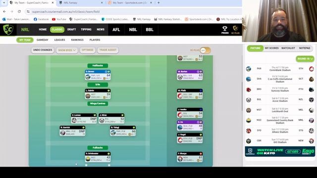 NRL SuperCoach 2024 Round 18 Review - China Edition смотреть онлайн