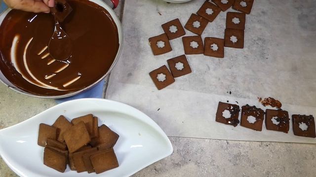 Schokoladenmürbteig - ich backe vier verschiedene Sorten Plätzchen daraus смотреть онлайн