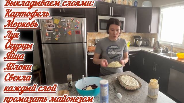 Салат недели. Готовим вкусный салат из доступных продуктов. смотреть онлайн
