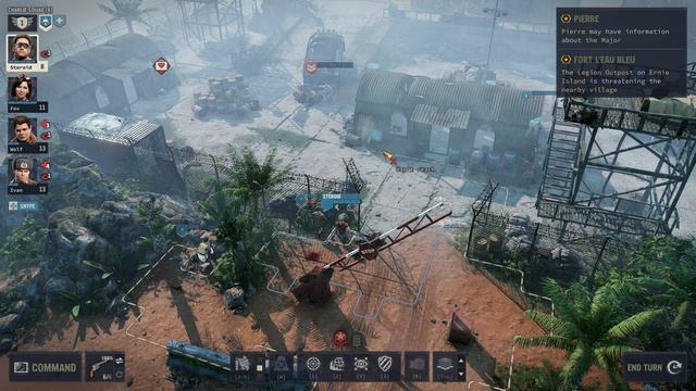 Jagged Alliance 3 – Forty L'eau Blue - Pierre - Story Walkthrough Part 2 смотреть онлайн