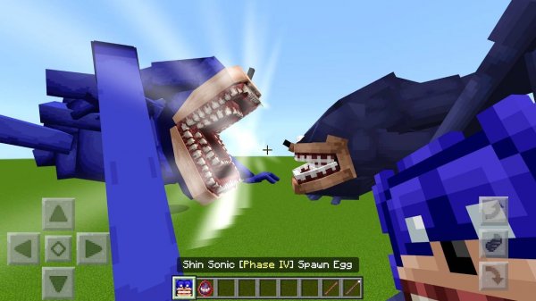 АДДОН Shin Sonic Tapes Mod в MINECRAFT PE