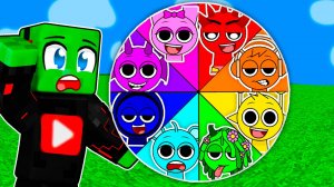 КОЛЕСО ФОРТУНЫ ВСЕ СПРУНКИ В МАЙНКРАФТ ЗОМБАК СПРАНКИ