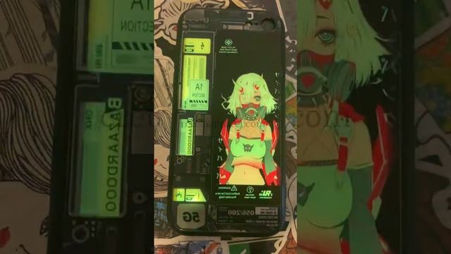Neon Light Glow In The Dark Led IPhone Case “Cool-Girl” смотреть онлайн