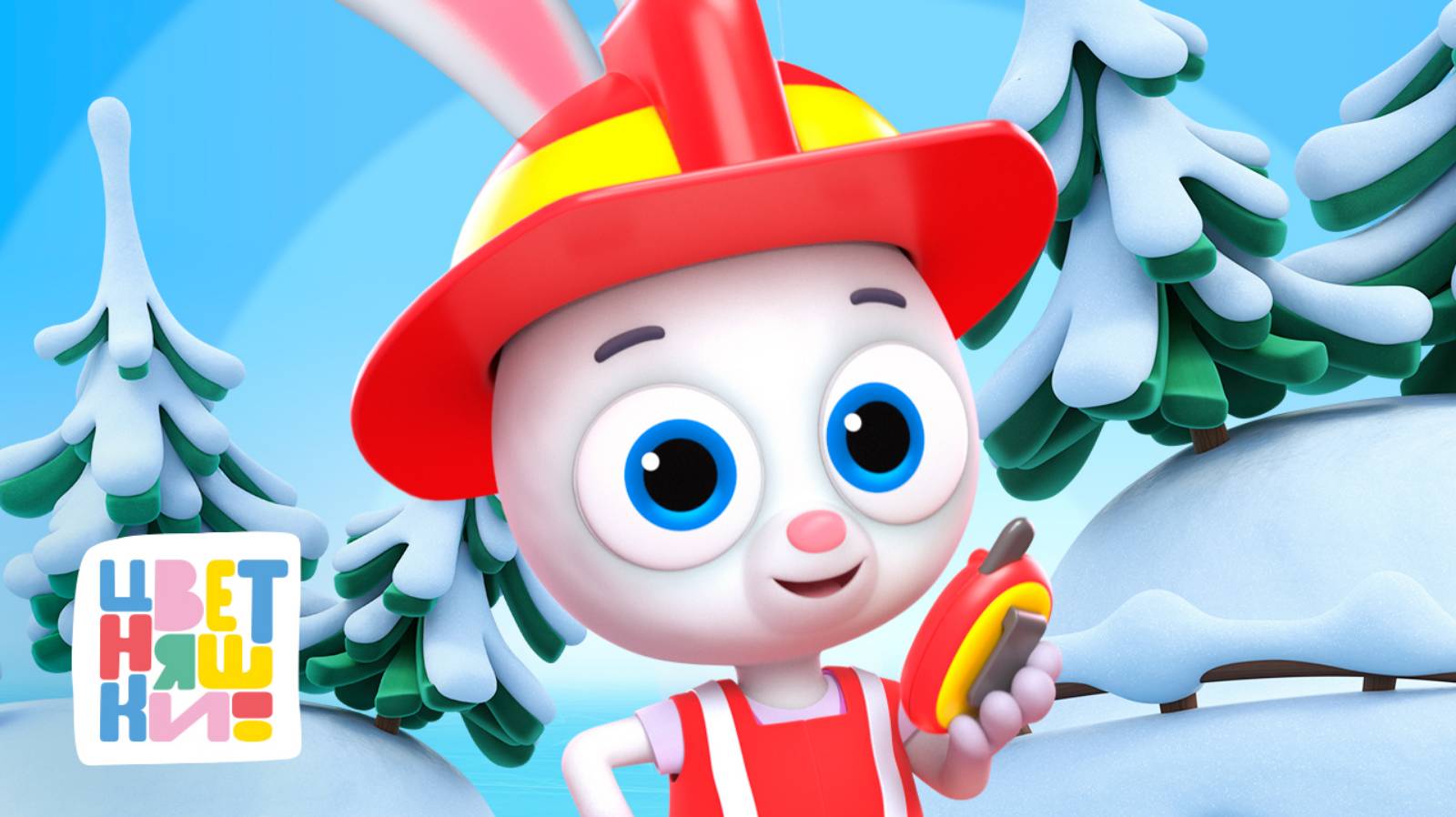 Цветняшки — 7 лучших серий Зайчонка Скок — Мультики для детей смотреть онлайн