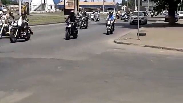 Просто Байкеры.Одесса Атамана Головатого 14.06.2014