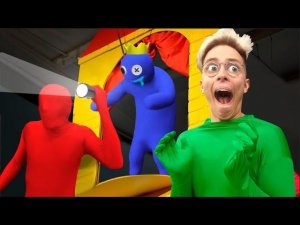 Камуфляжные ПРЯТКИ от РАДУЖНЫХ ДРУЗЕЙ в Реальной Жизни!  **РАДУЖНЫЕ ДРУЗЬЯ из ROBLOX**