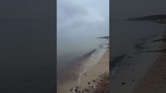 Зеленоградск.. Балтийское море в феврале… Zelenogradsk.. Baltic Sea in February.. смотреть онлайн