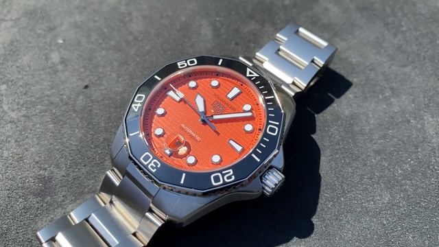 TAG Heuer Aquaracer Professional 300 Orange Diver 43 Mm