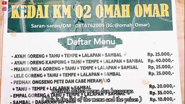 MURAH - ENAK - INDAH || KEDAI OMAH OMAR SENTUL KM 02 - SENTUL BOGOR смотреть онлайн