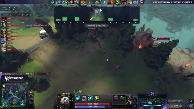 Full Game : Outsiders vs Beastcoast (BO3) | Match 2 | PGL Arlington Major 2022 - Play Offs смотреть онлайн