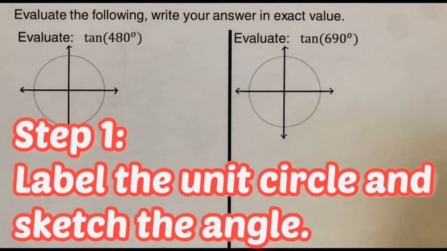 How to Evaluate Trigonometric Function Using Reference Angles (Part 2) смотреть онлайн