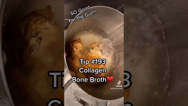Tip 193–Collagen Bone Broth♥️ смотреть онлайн